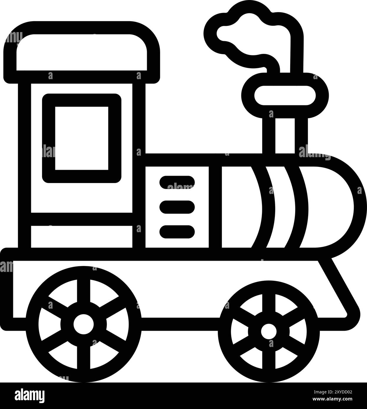 Train locomotive clipart hi-res stock photography and images - Alamy
