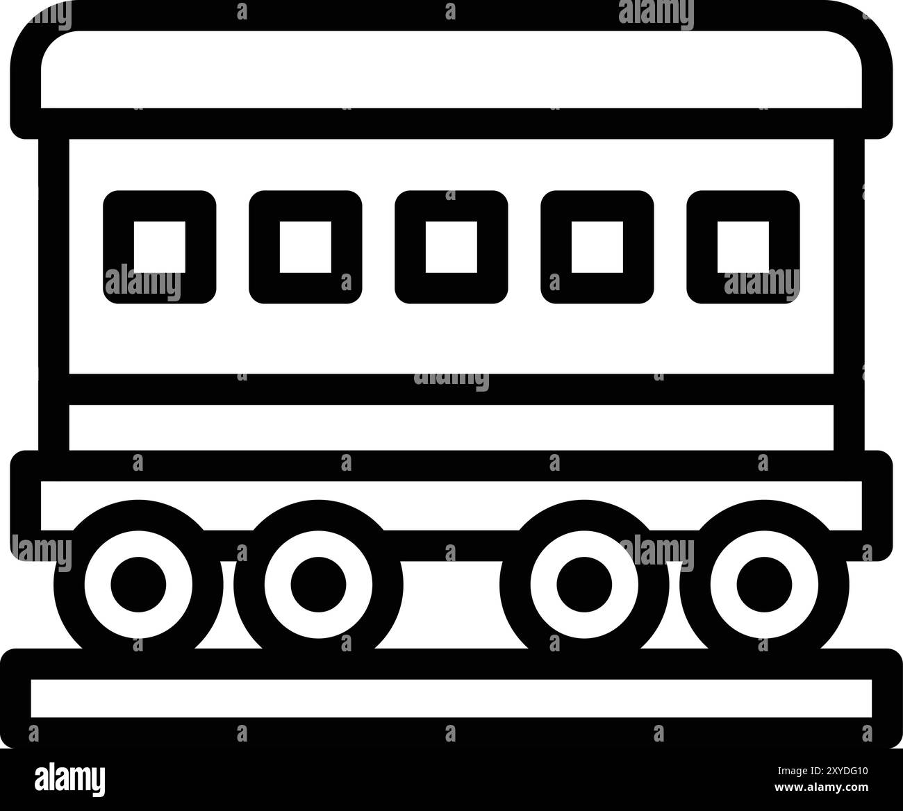 Wagon icon vector vectors hi-res stock photography and images - Alamy