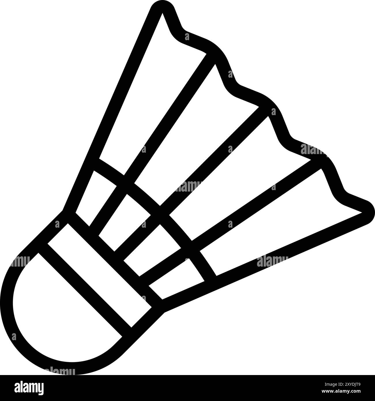 Badminton shuttlecock clipart hi-res stock photography and images - Alamy