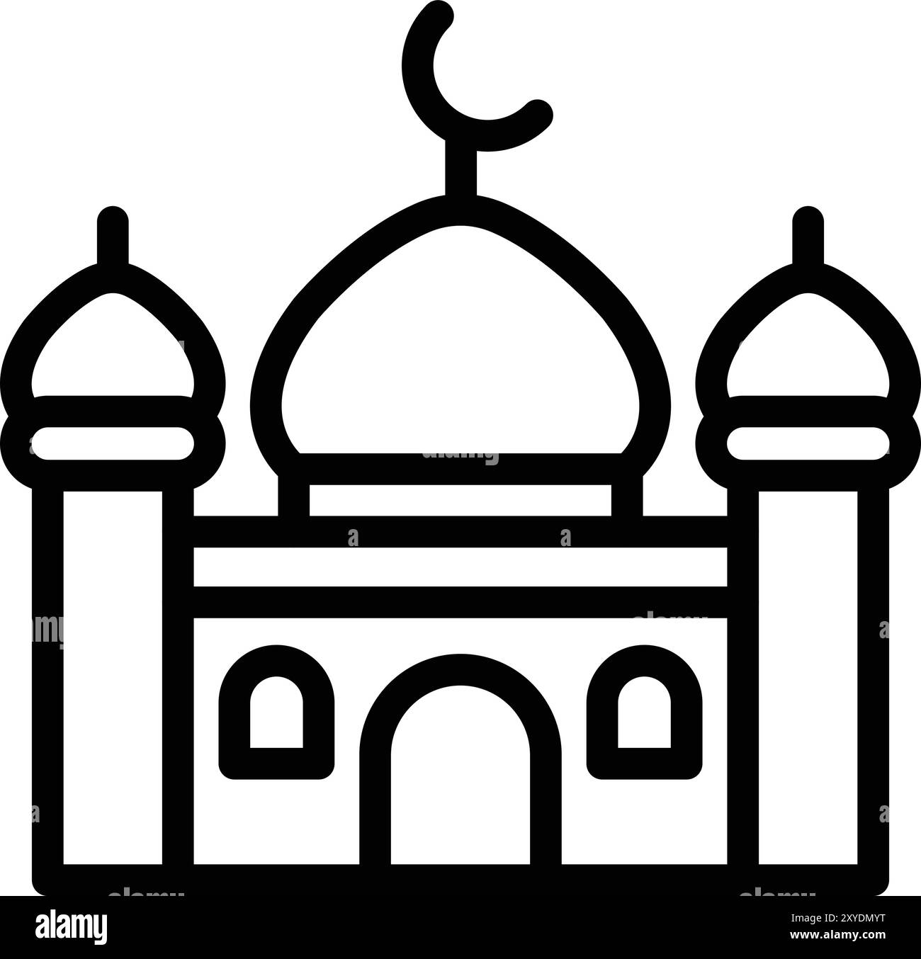 mosque-vector-icon-design-illustration-stock-vector-image-art-alamy