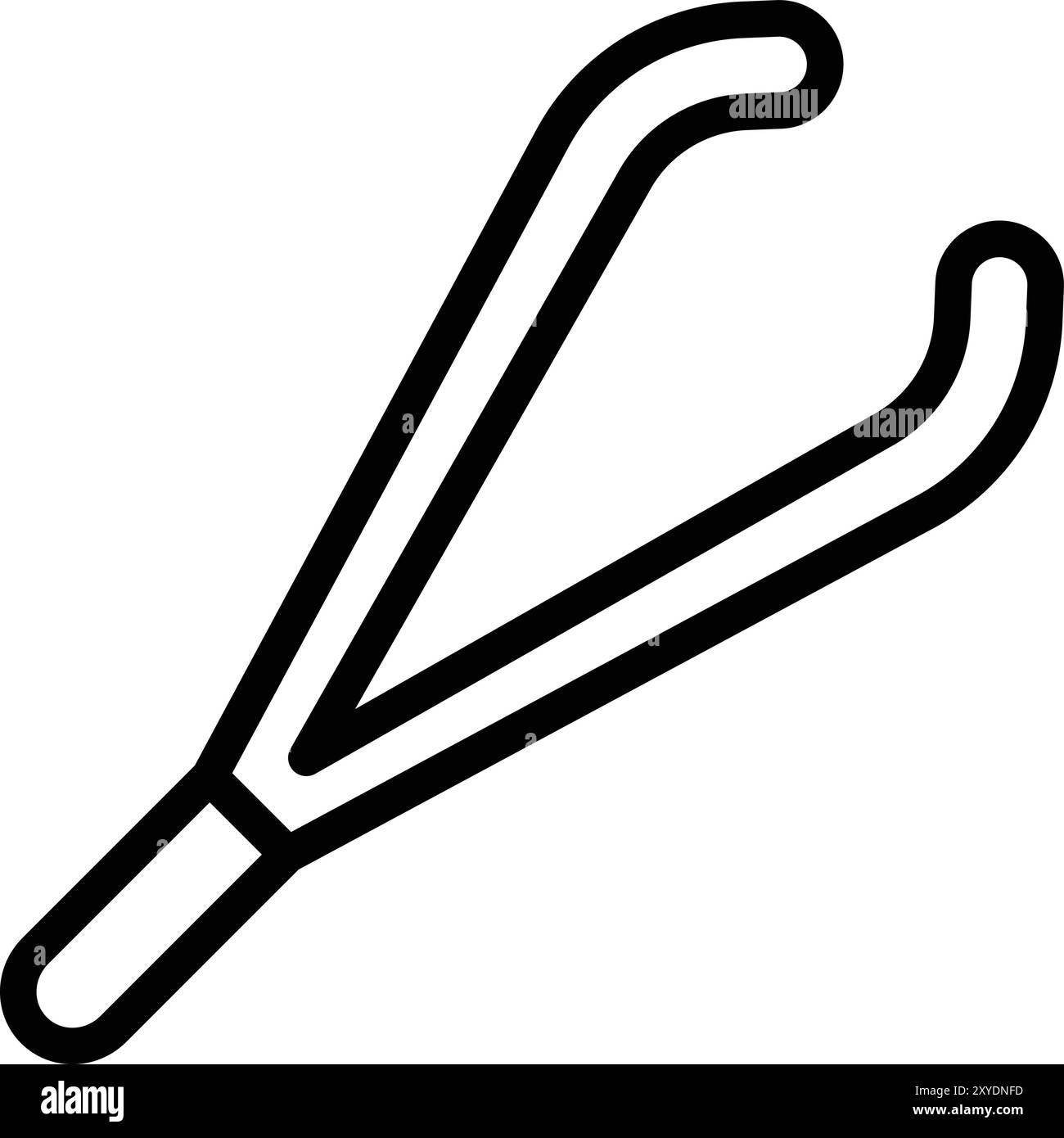 Tweezers Vector Icon Design Illustration Stock Vector