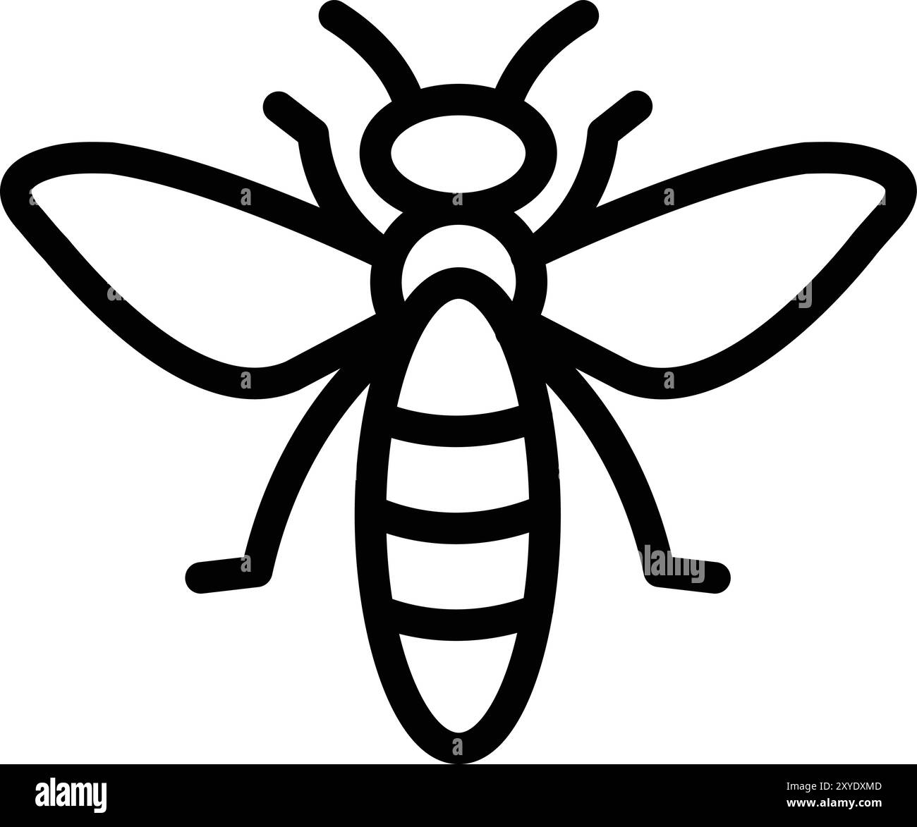 Insect Vector Icon Design Illustration Stock Vector