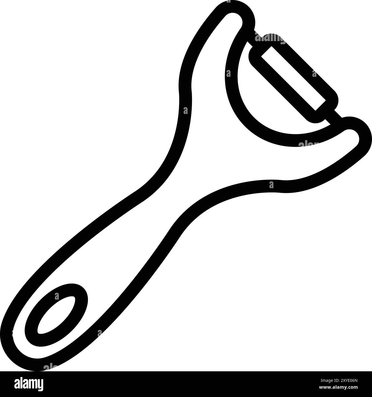 Peeler Vector Icon Design Illustration Stock Vector