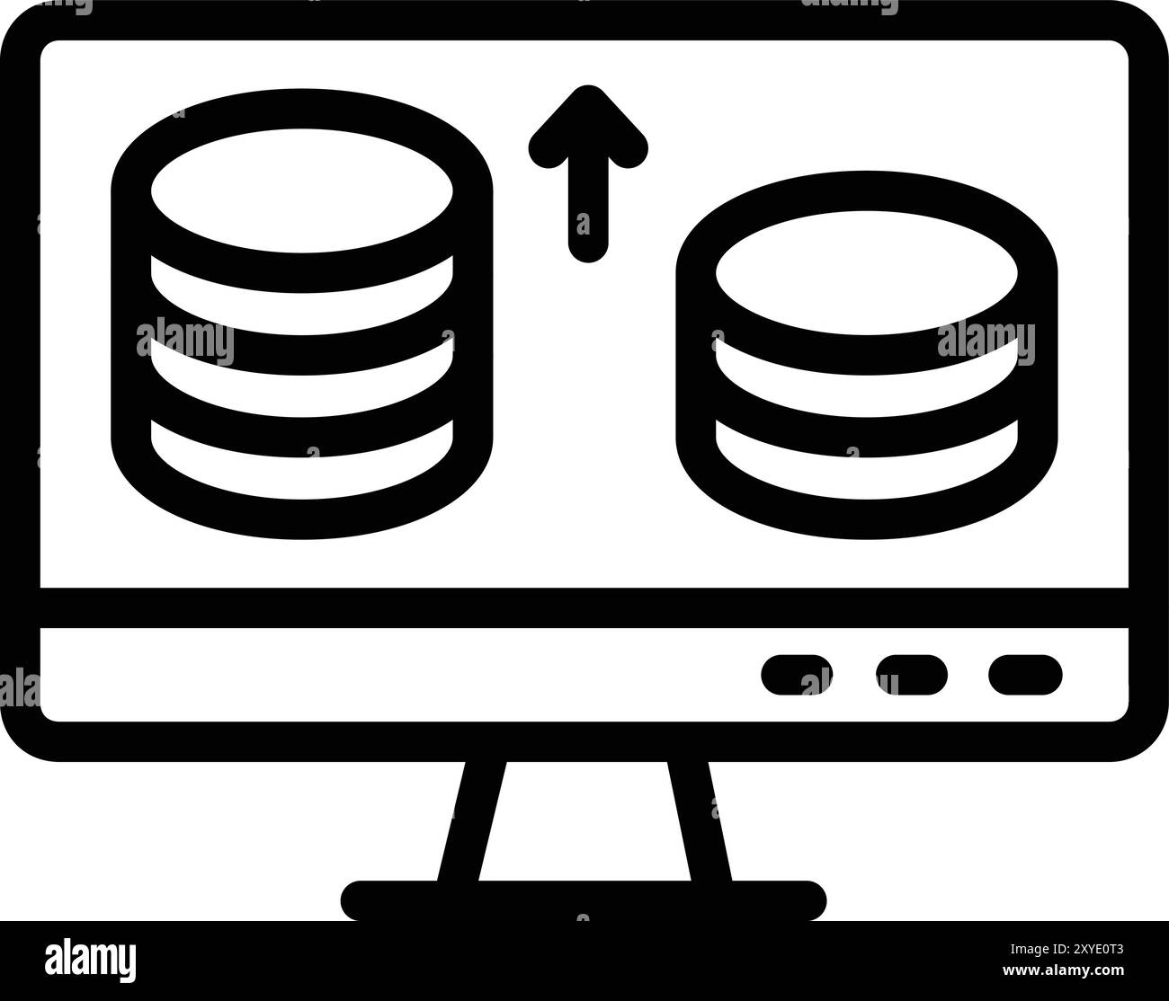 Profit icon set monochrome Stock Vector Images - Alamy