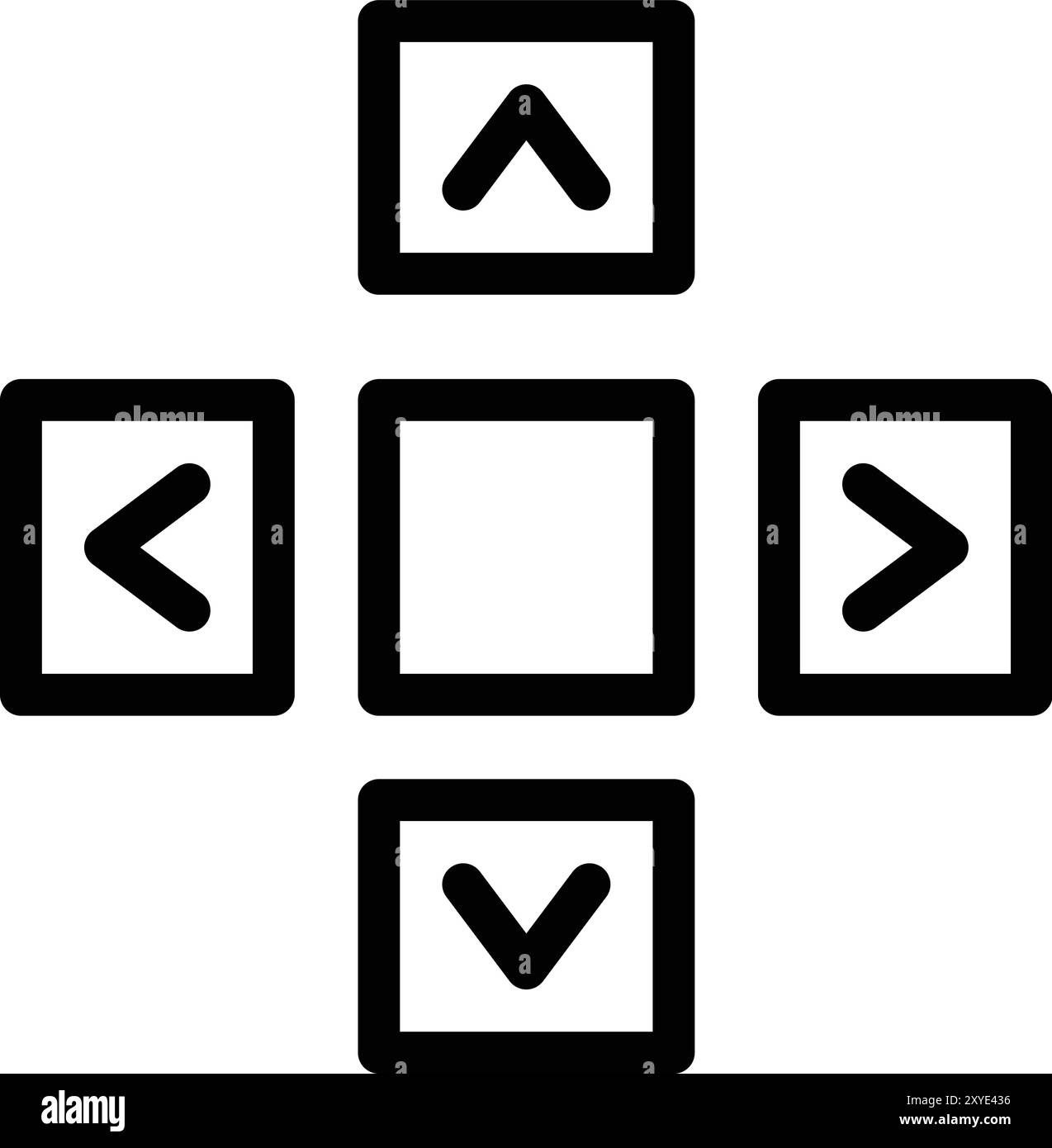 Buttons Vector Icon Design Illustration Stock Vector