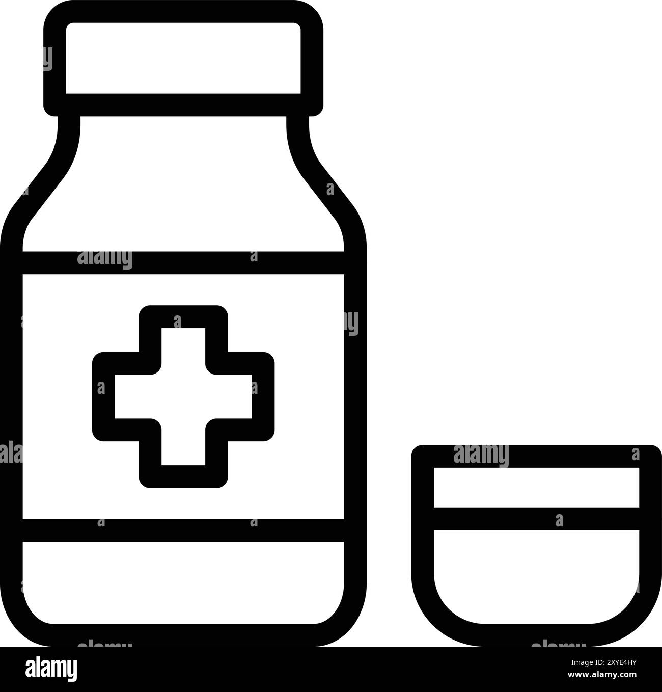 Syrup Vector Icon Design Illustration Stock Vector