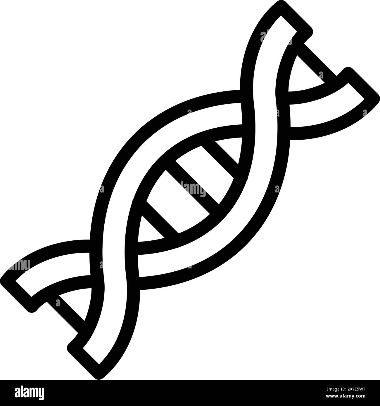 Dna Vector Icon Design Illustration Stock Vector