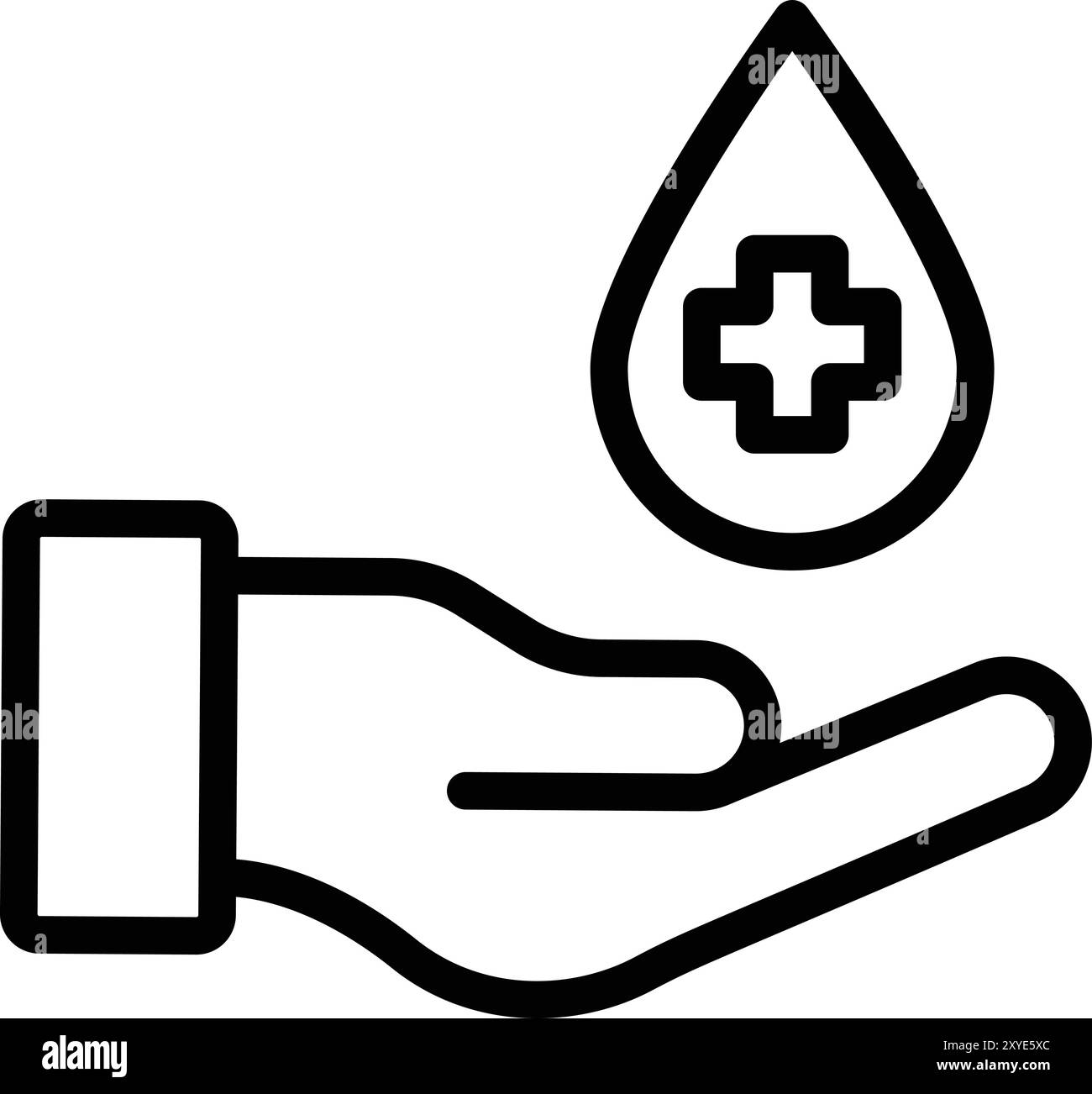 The concept of donation Black and White Stock Photos & Images - Alamy