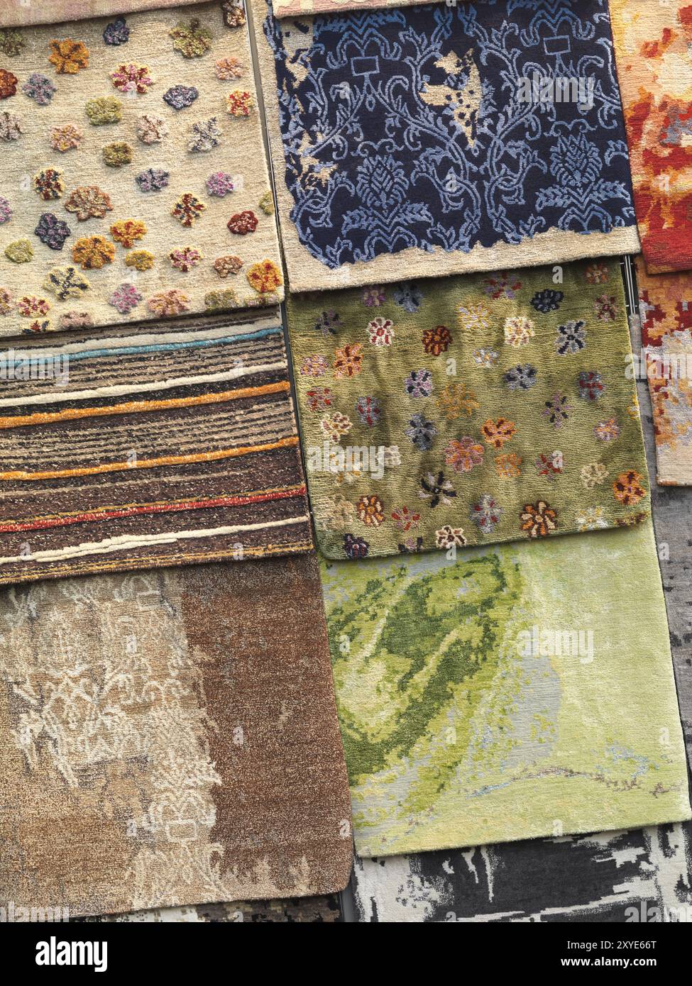 Displays different textures hi-res stock photography and images - Alamy