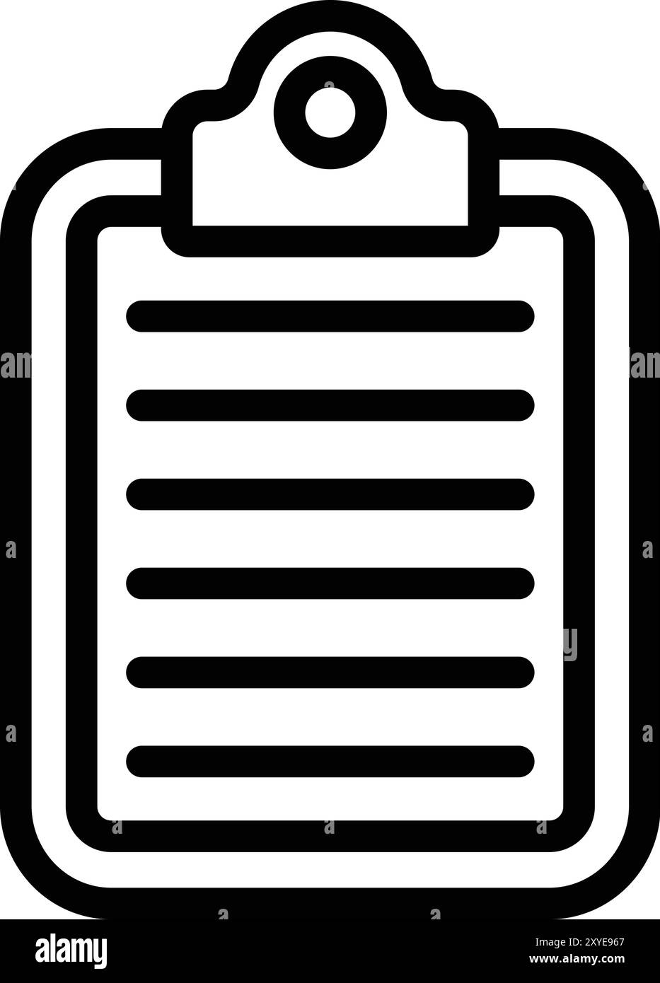 Clipboard Vector Icon Design Illustration Stock Vector