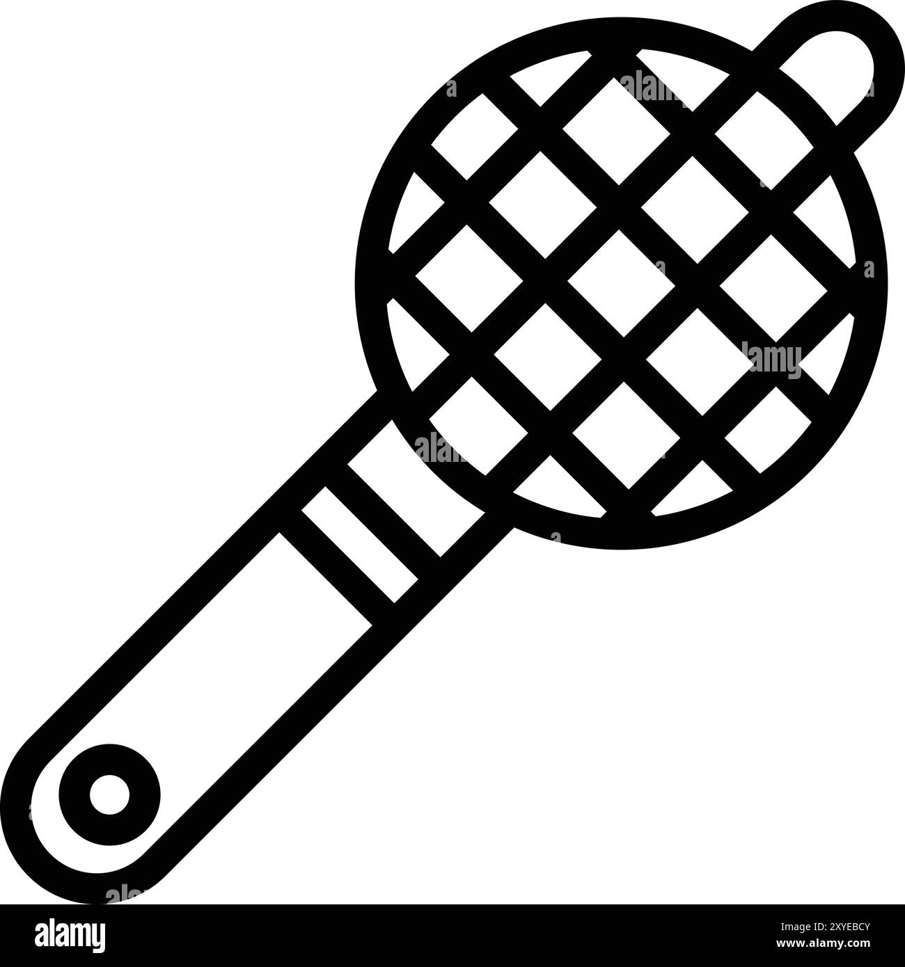 Tea Strainer Vector Icon Design Illustration Stock Vector