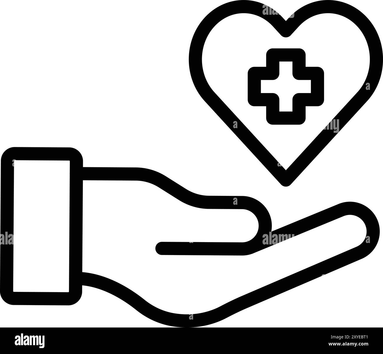 Hand medical illustration vector vectors Black and White Stock Photos ...