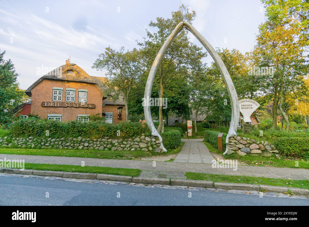 Frisian Museum, Dr. Carl Haeberlin, Wyk auf Foehr, Schleswig-Holstein Stock Photo