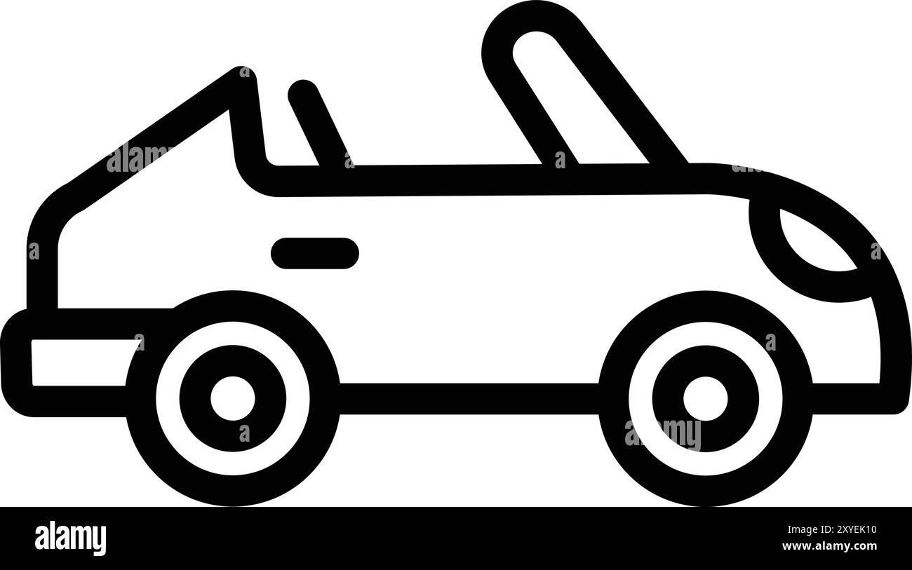 Car vector vectors Black and White Stock Photos & Images - Alamy