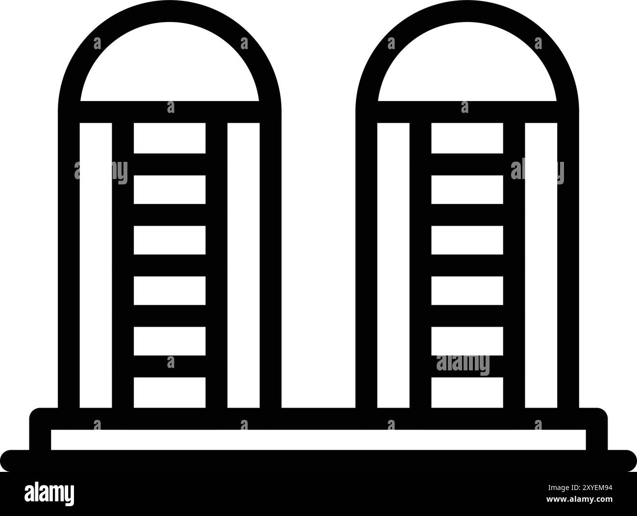 Silo 2 Stock Vector Images Alamy