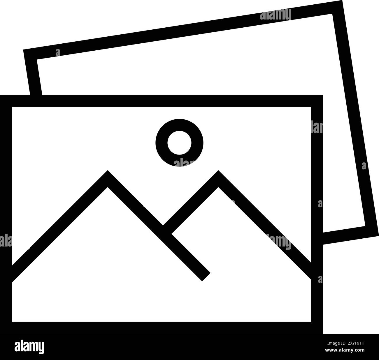 Stylish picture vector vectors hi-res stock photography and images - Alamy