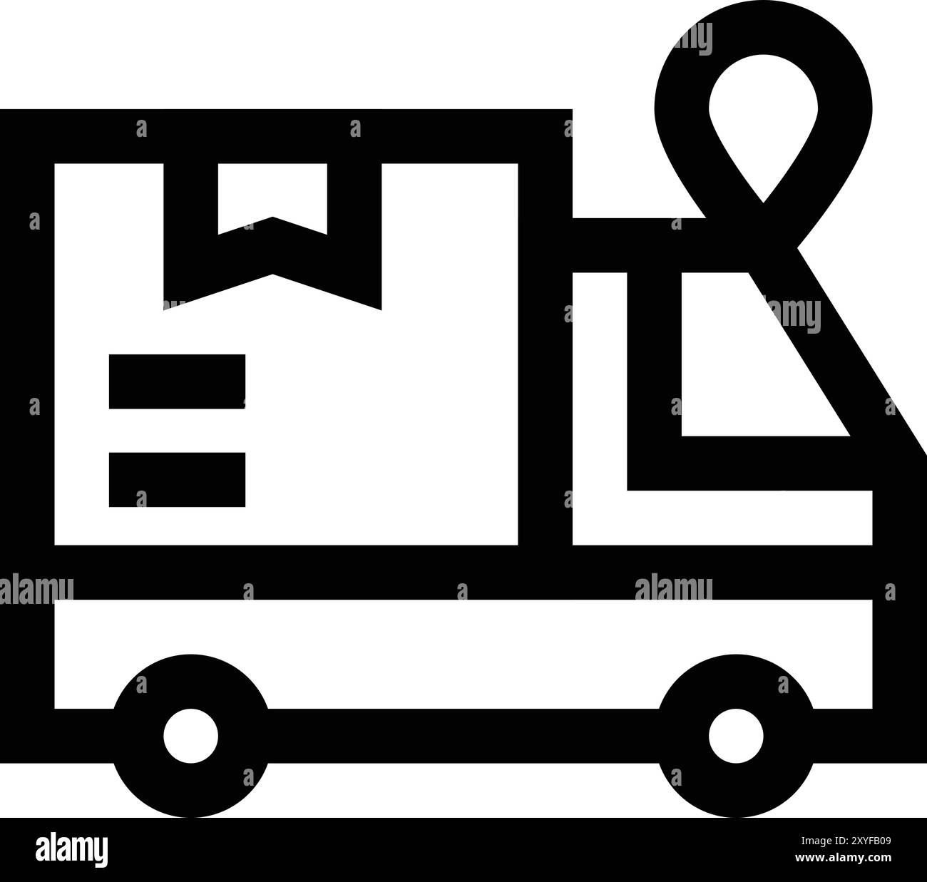 Route Location Tr Vector Icon Design Illustration Stock Vector