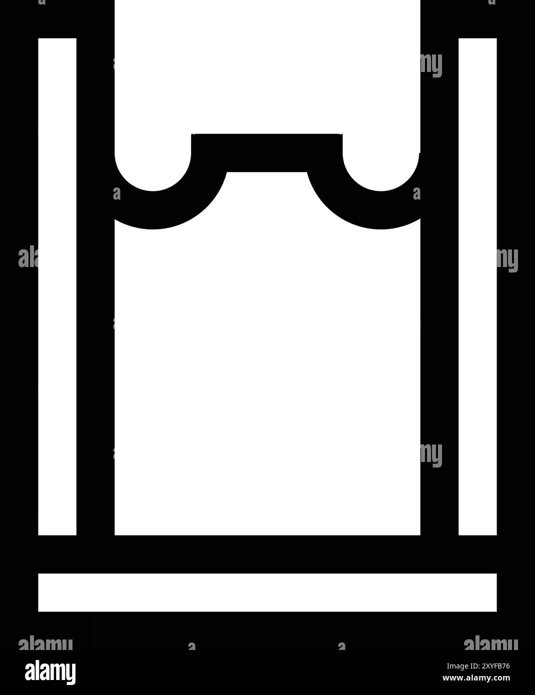 Plastic Bag Vector Icon Design Illustration Stock Vector Image & Art ...