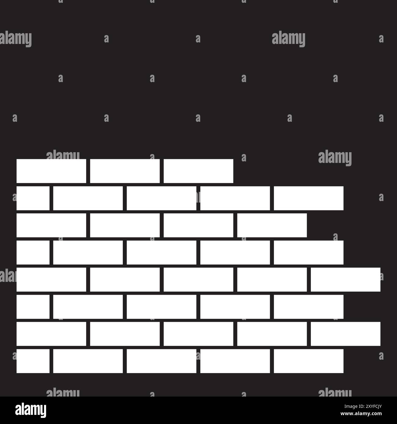 pile of bricks icon,vector illustration design template background ...