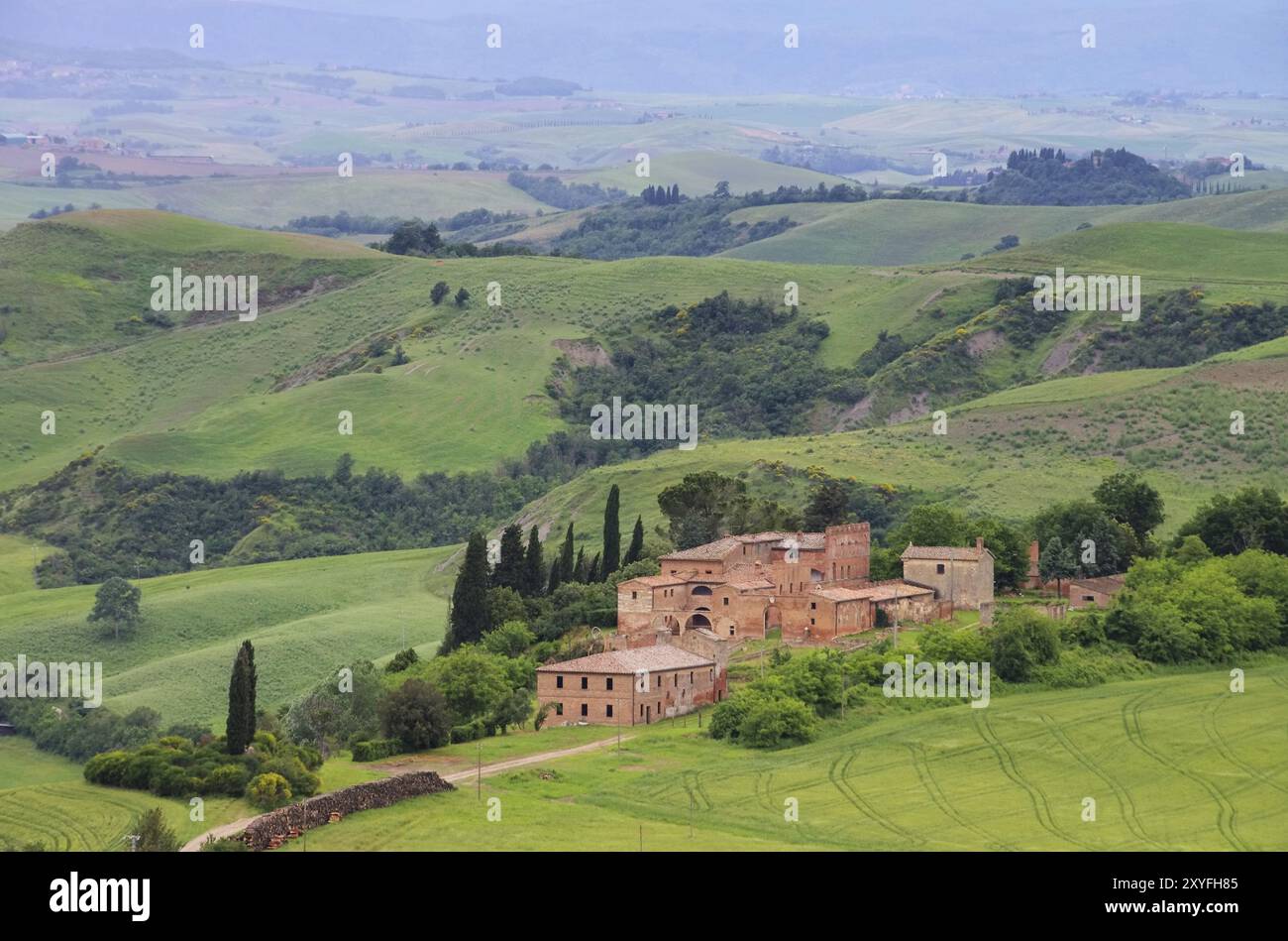 Tuscany village 05 Stock Photo - Alamy