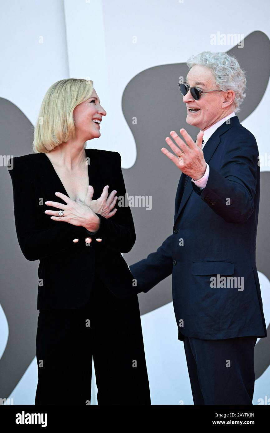 Venice, Italy. 29th Aug, 2024. Cate Blanchett and Kevin Kline attending