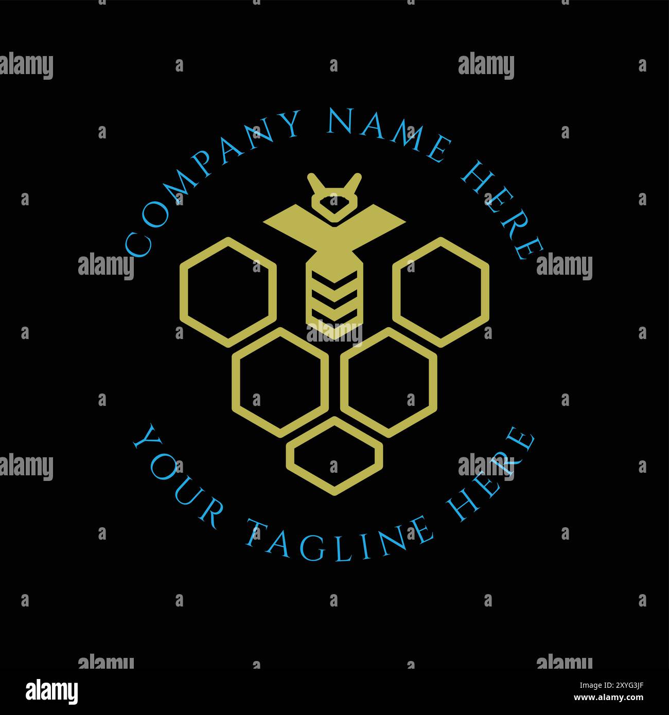 Bee premium vector hi-res stock photography and images - Alamy