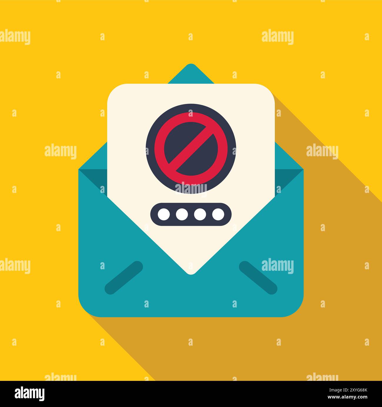 Wrong email Stock Vector Images - Alamy