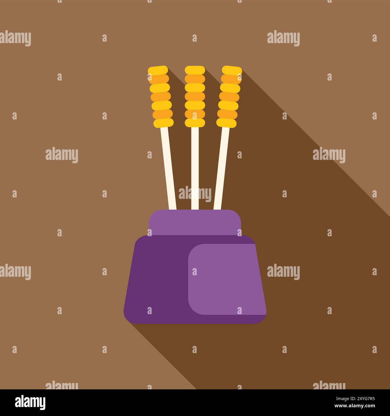 Incense sticks traditional spiritual Stock Vector Images - Alamy
