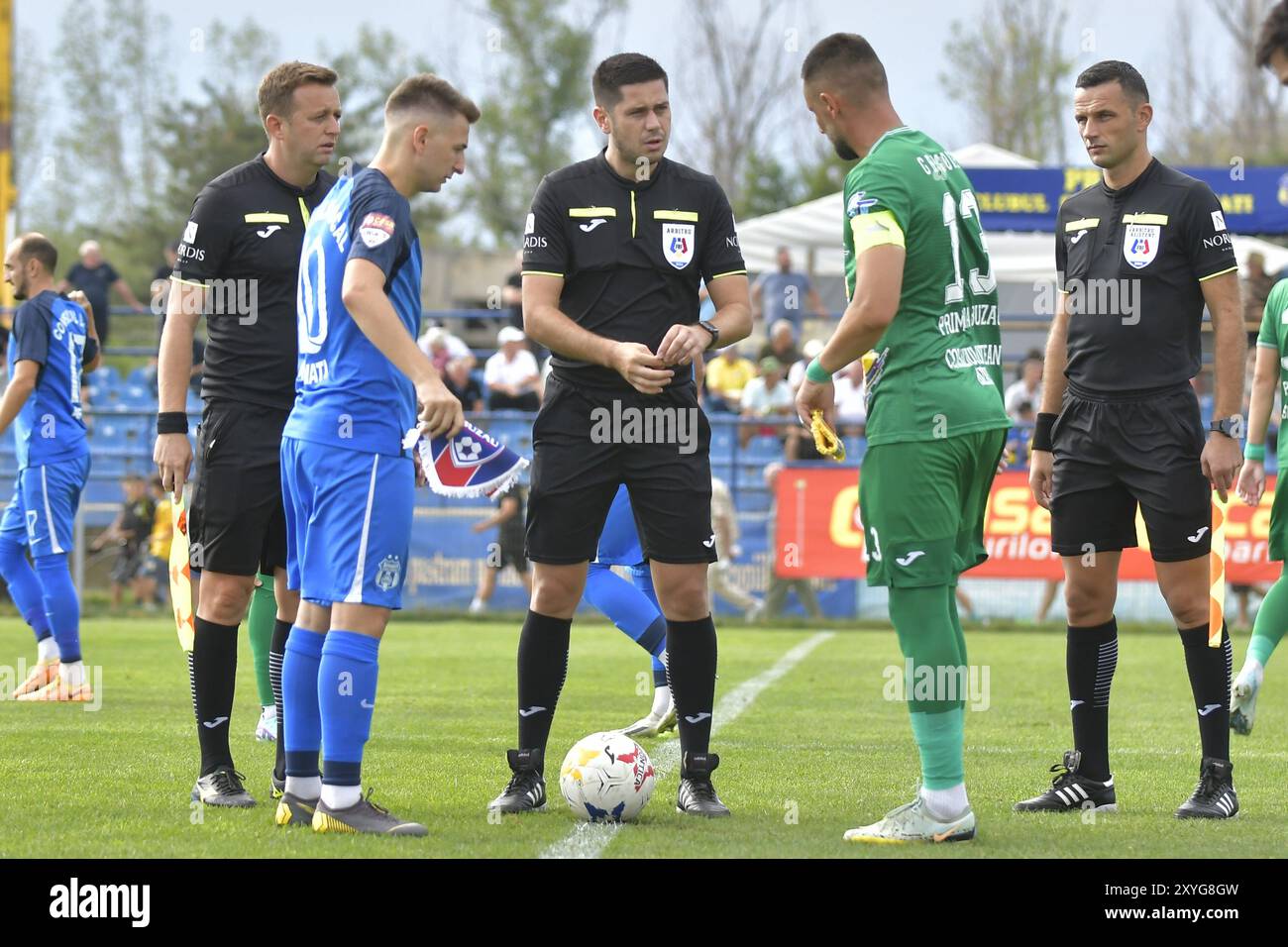 CUPA ROMANIEI LA FOTBAL , CS AFUMATI vs FC GLORIA BUZAU , 29.08.2024 Stock Photo