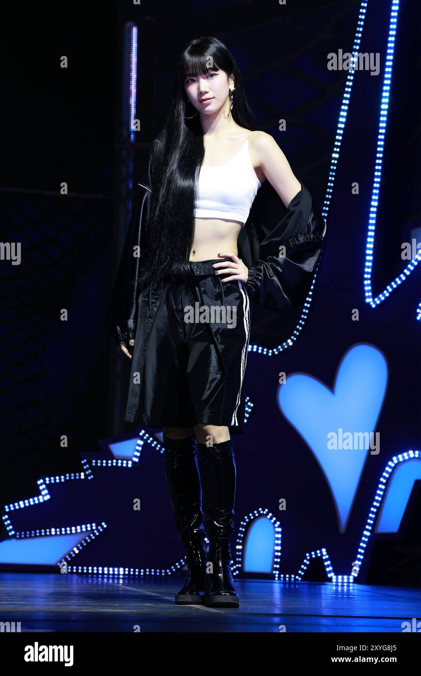 Seoul, South Korea. 29th Aug, 2024. Japanese singer Kazuha