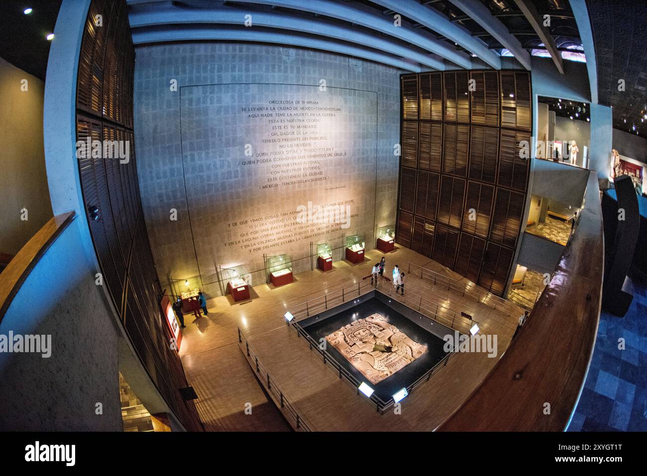 MEXICO CITY, Mexico — The Templo Mayor Museum, a modern structure ...