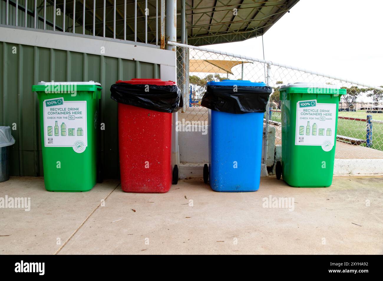Blue wheelie bins hi-res stock photography and images - Alamy