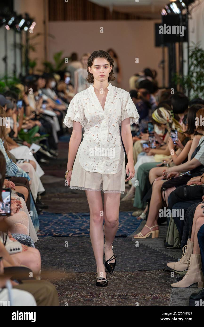 Tokyo, Japan. 29th Aug, 2024. Fashion runway model, August 29, 2024 ...
