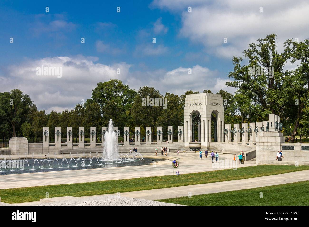 The World War II Memorial in Washington DC, USA Stock Photo - Alamy