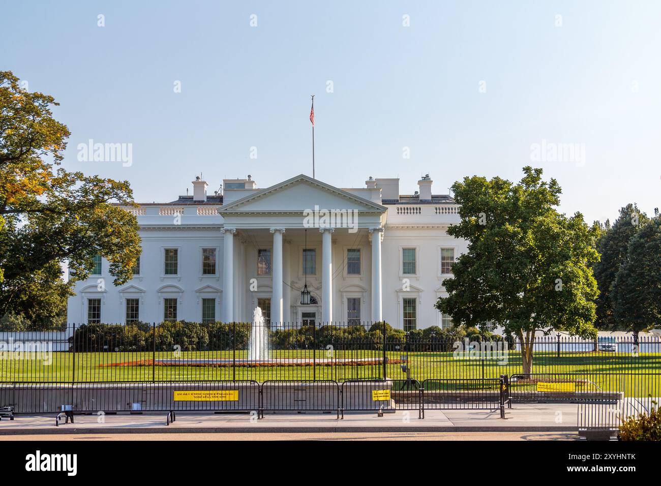 The facade of the White House in Washington DC, USA Stock Photo - Alamy