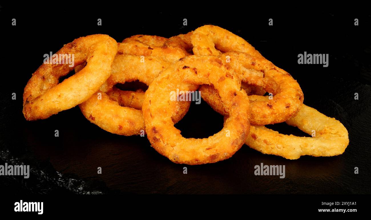 Covered with onion rings hi-res stock photography and images - Alamy