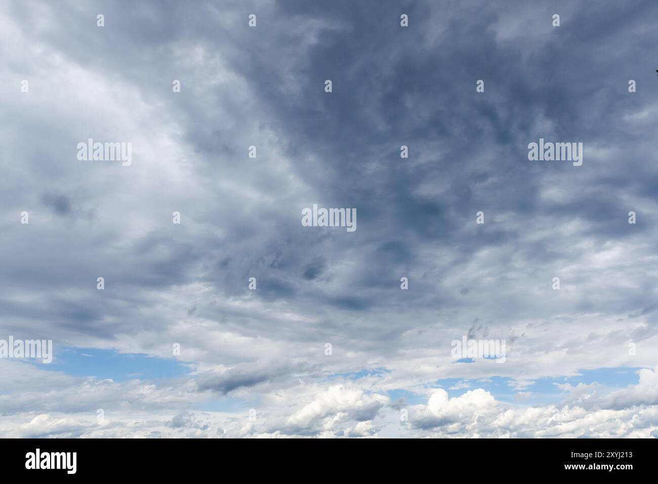 Gray sky with stormy clouds. Natural background texture Stock Photo - Alamy