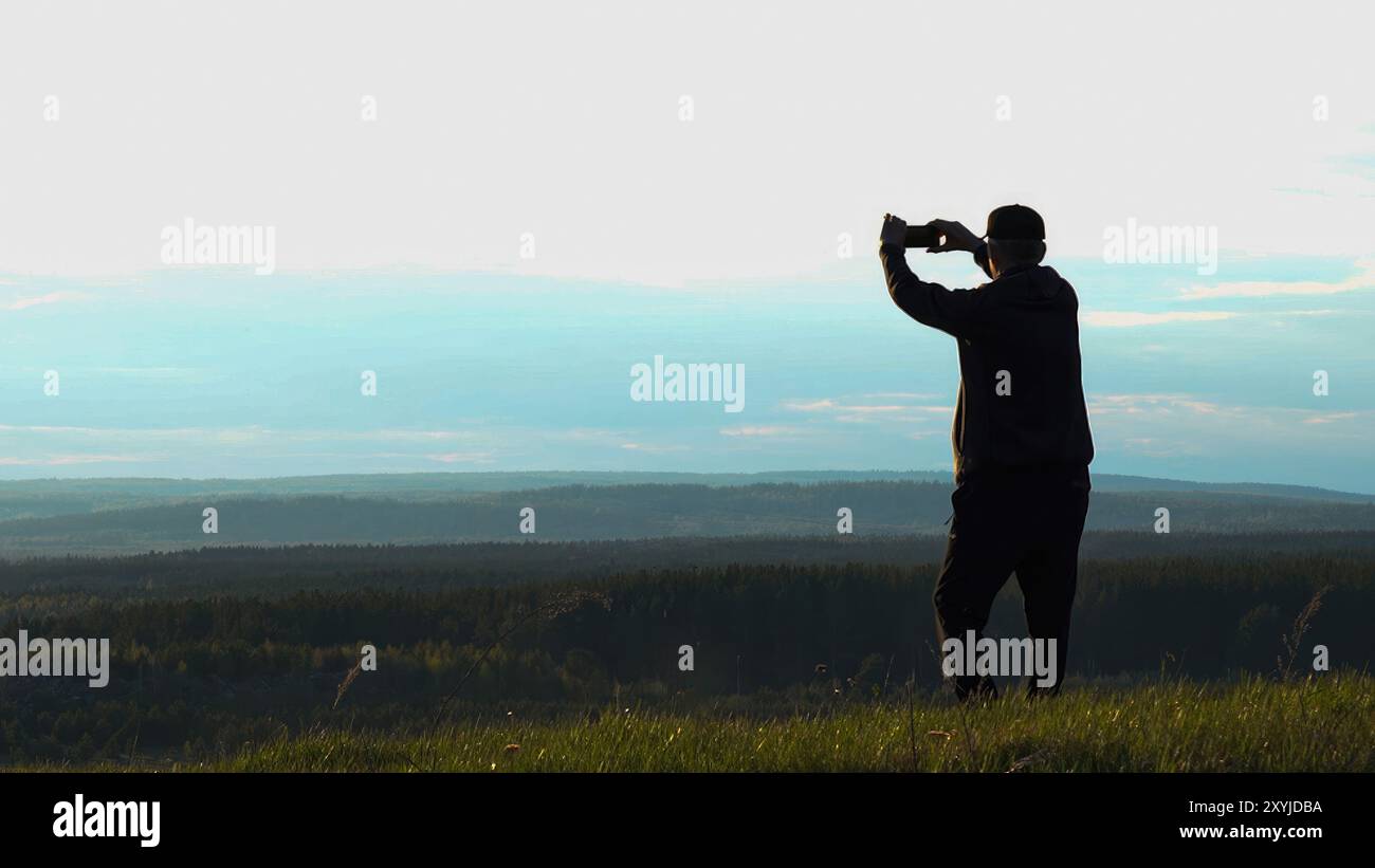 Camera captures view sunset hi-res stock photography and images - Alamy