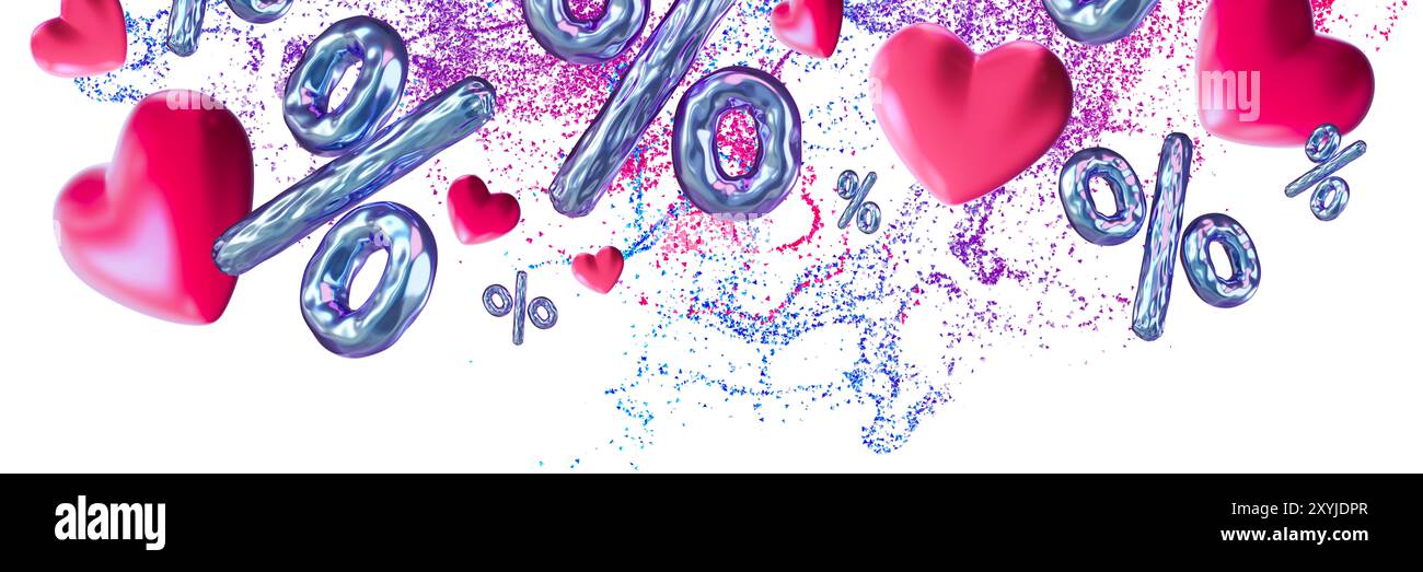 Cute header with holographic percentage symbols, vibrant hearts and glitter, isolated on white background. Valentines Day sale, offer, discounts Stock Photo - Alamy Cute header with holographic percentage symbols, vibrant hearts and glitter, isolated on white background. Valentines Day sale, offer, discounts Stock Photo - Alamy