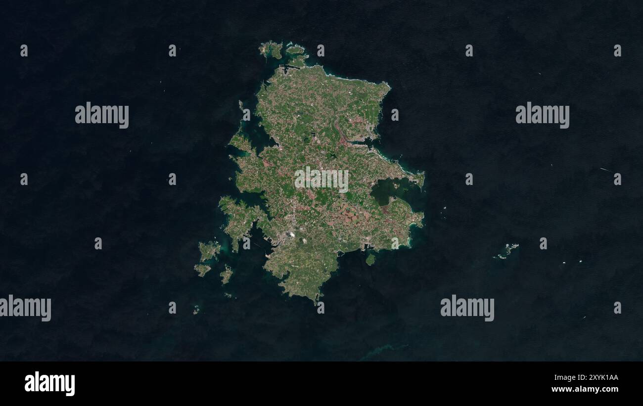 Ikinoshima Island In The Japan Sea On A Satellite Image Taken In ikinoshima-island-in-the-japan-sea-on-a-satellite-image-taken-in
