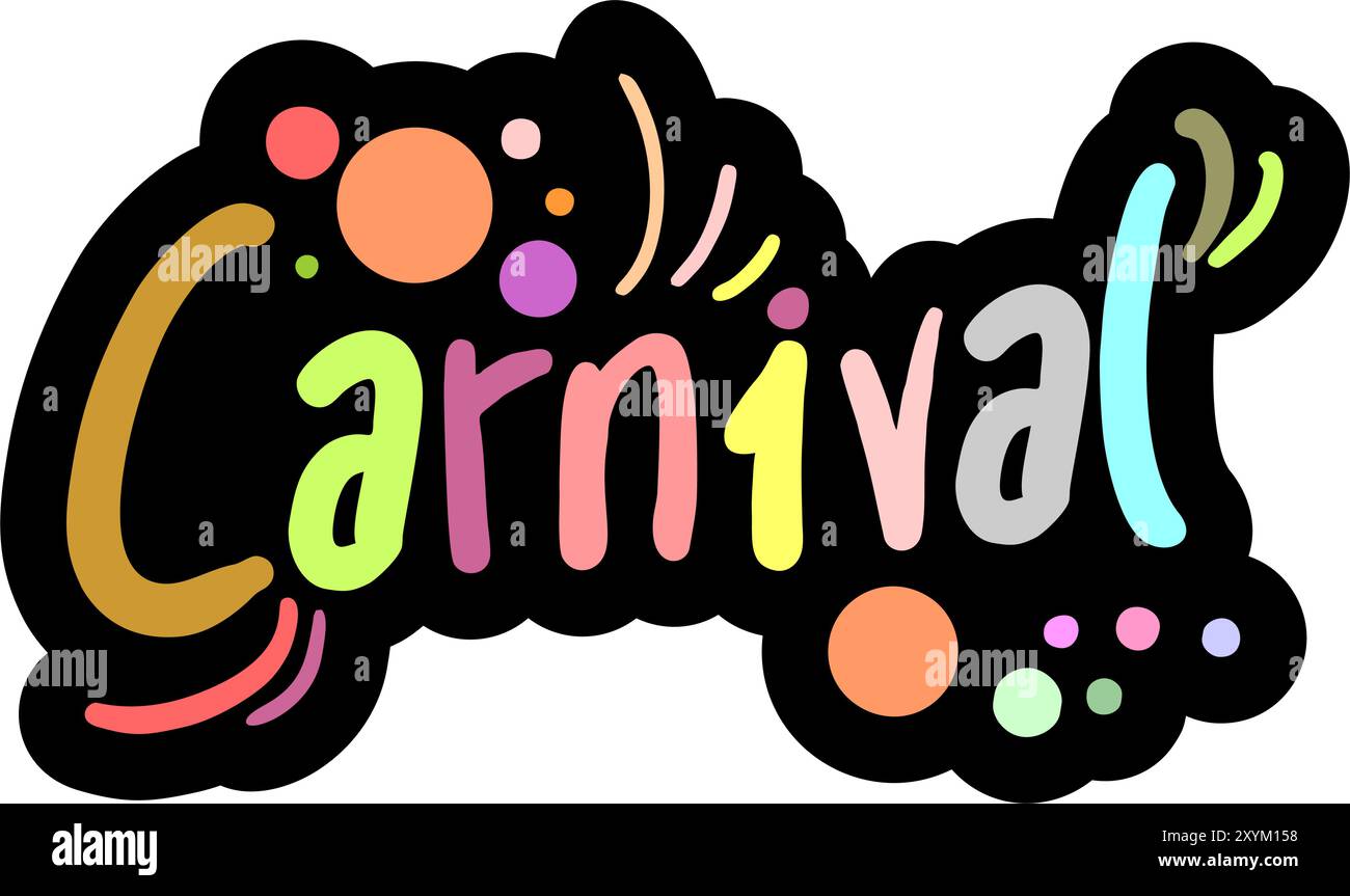 Color carnival Stock Vector