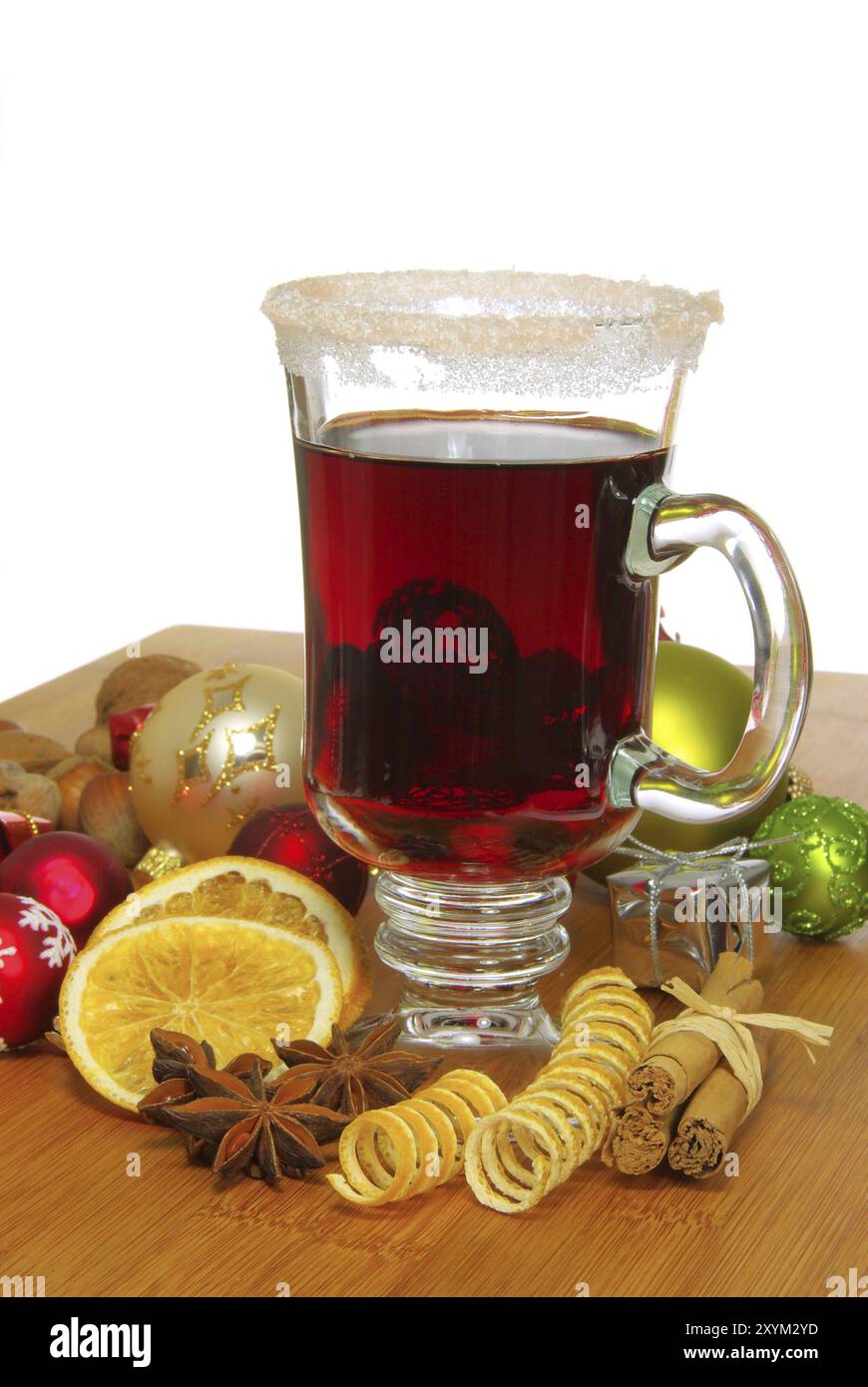 Mulled wine Stock Photo