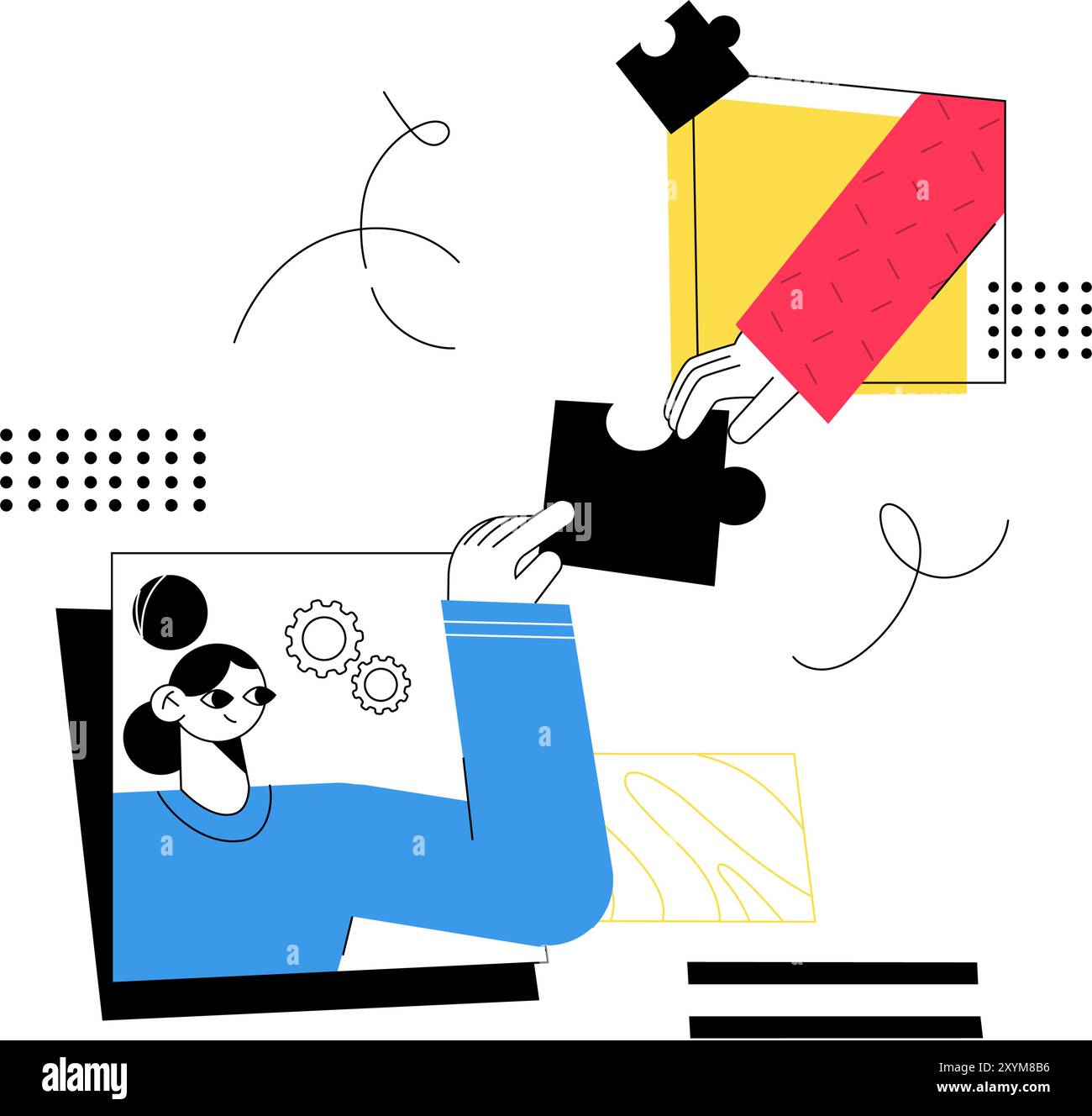 Collaborative Problem-Solving with Puzzle Pieces in Digital Workspace ...