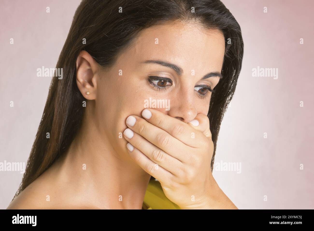 Shocked surprised astonished woman full hi-res stock photography and ...
