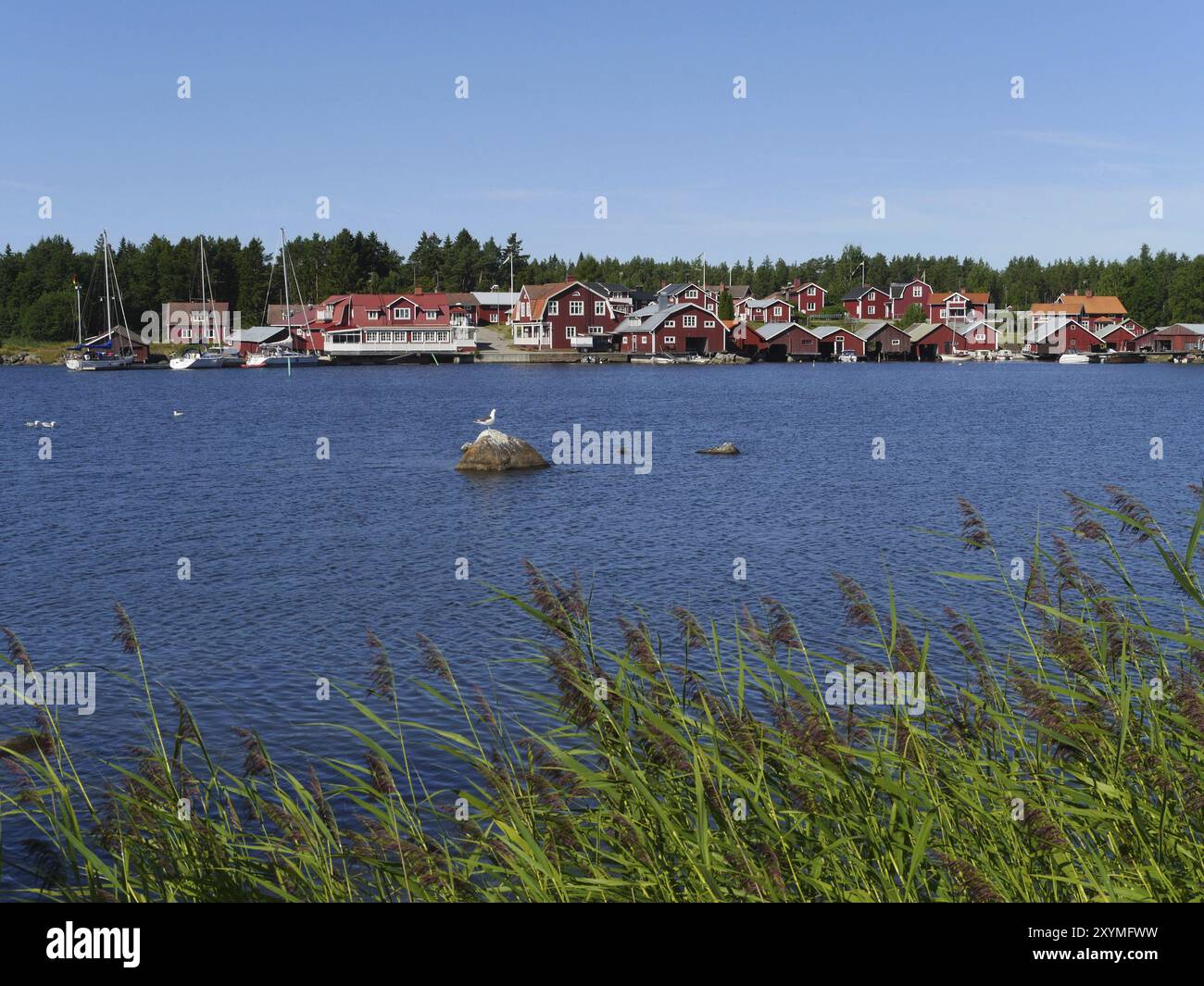 Log cabin village open air hi-res stock photography and images - Alamy