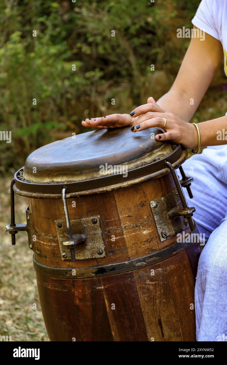 Musician plays drums drummers hands hi-res stock photography and images ...