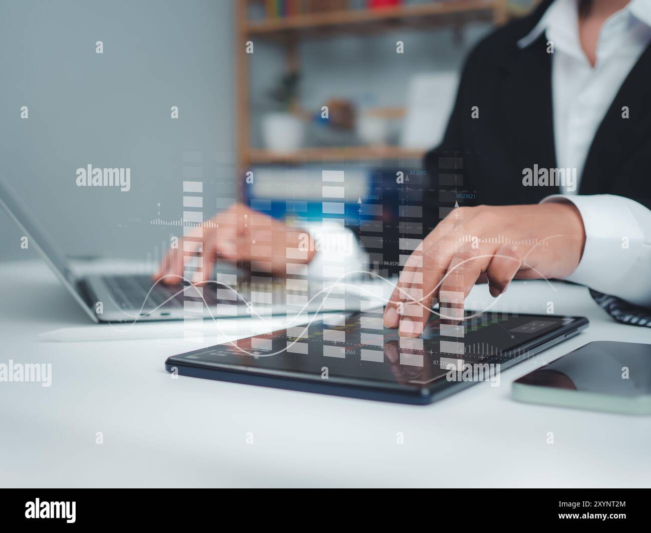 Business analytics charts kpis hi-res stock photography and images - Alamy