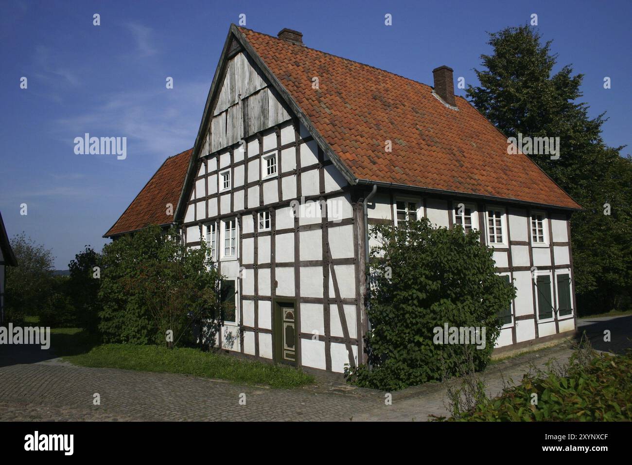 Old half-timbered house Stock Photo - Alamy