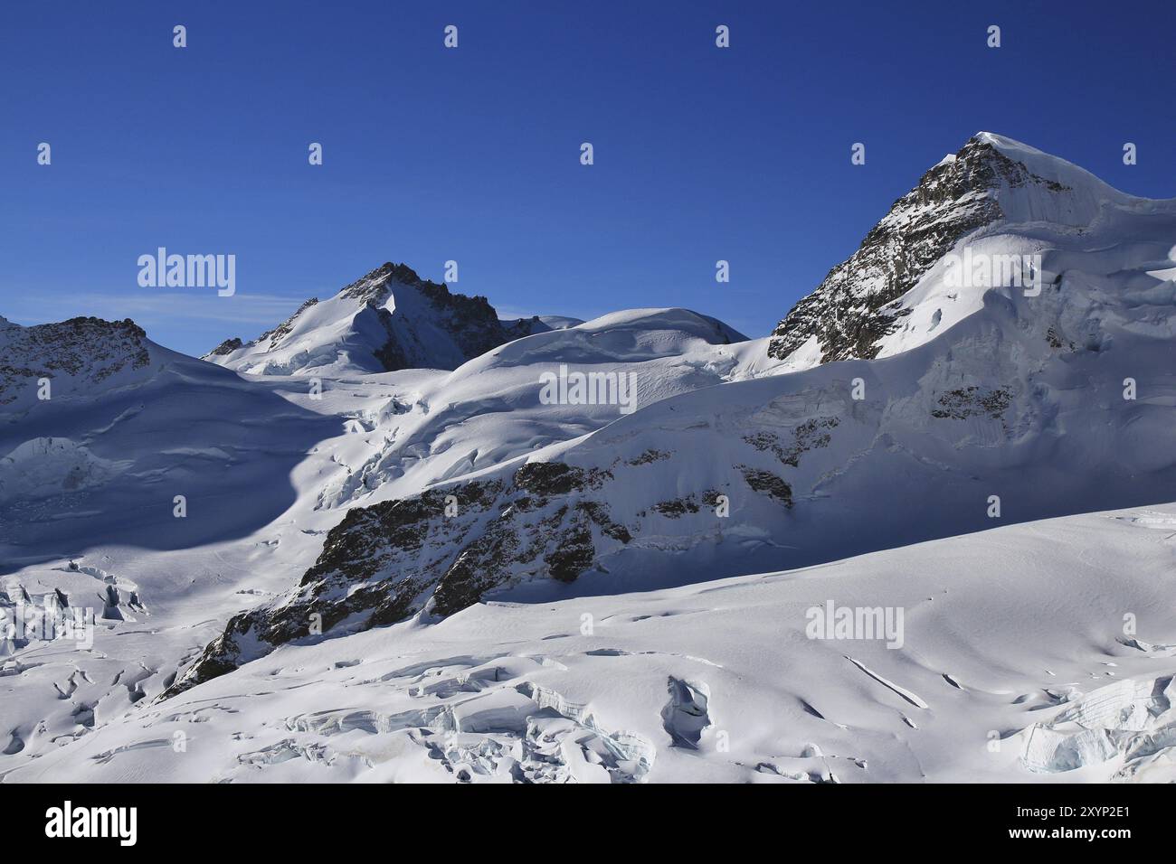 Three jungfrau peaks hi-res stock photography and images - Alamy