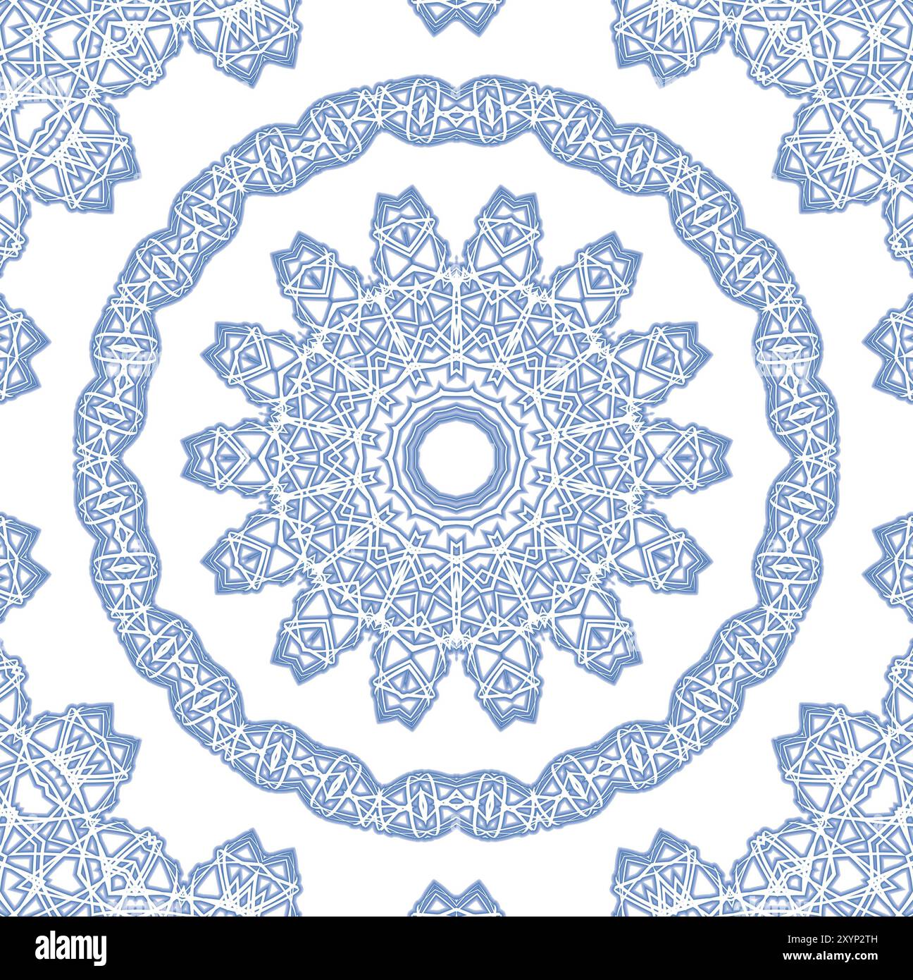 Background with abstract blue pattern on white Stock Photo - Alamy